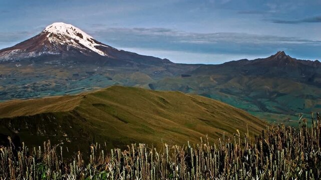 Chimborazo volcano, Ecuador