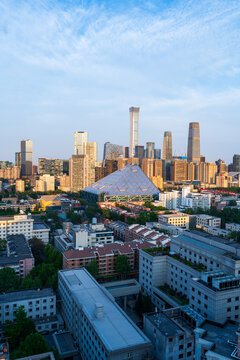 Beijing CBD Landscape, Urban landscape of Beijing, China