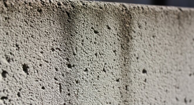 Closeup Texture of a Rough Concrete Wall Surface.