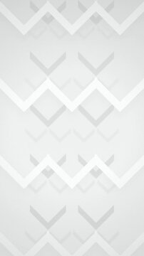 Monochrome chevron lines moving seamless loop motion background