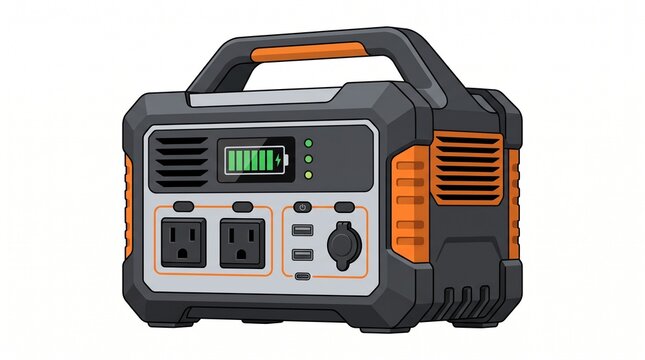 Portable solar generator design for off grid renewable power and emergency energy