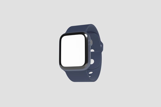 Blank Smartwatch Mockup - 3D Illustration