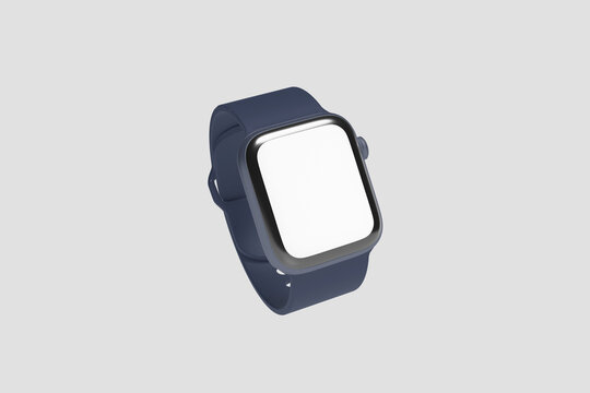 Blank Smartwatch Mockup - 3D Illustration