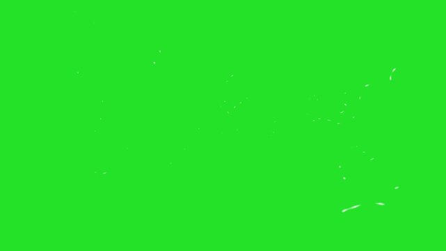 Film dust and heavy grain texture overlay on green screen. Flim Rolling green Screen with dust and scratches. Film Efect, Stop Motion vintage black film grain texture with dust and scratches,
