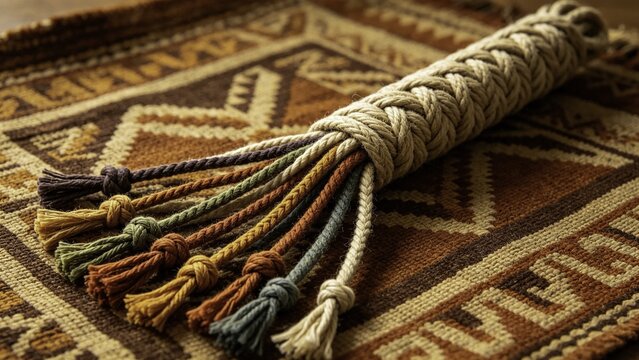 Traditional Andean Quipu Knots