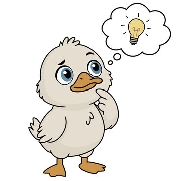 The little duckling is an analytical thinker.