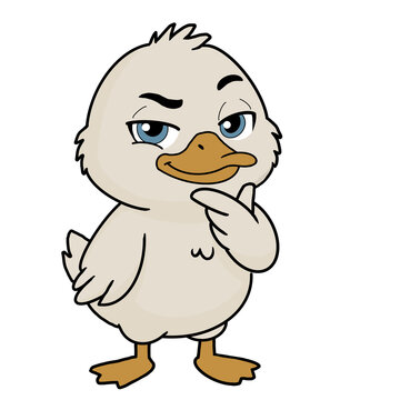 The cunning little duckling.