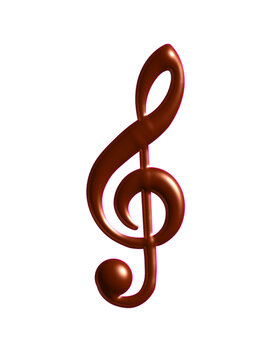 treble clef and notes