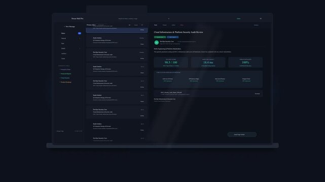 dashboard UI design motion graphic interface software application mockup