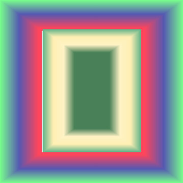 Colorful Geometric Gradient Rectangles