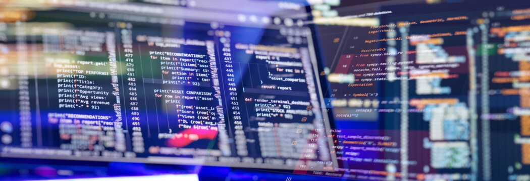 Programming and Scientific Computing Code on Multiple Screens With Data Analysis, Testing and Software Development