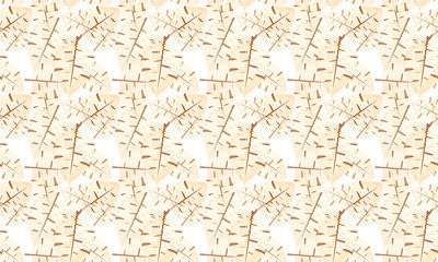 Obraz premium Seamless pattern of colorful autumn leaves on isolated background.