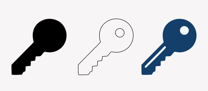 A simple black and white key line art illustration designed as a printable coloring page for children