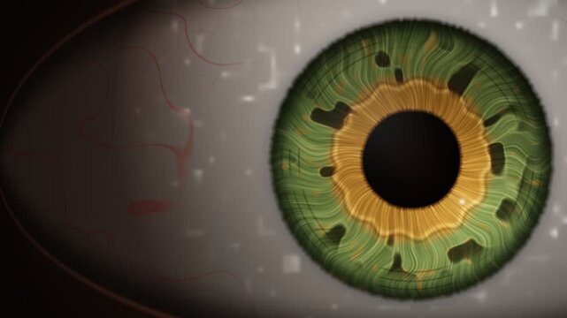 Eye Iris Macro Pupil Dilation Seamless Loop