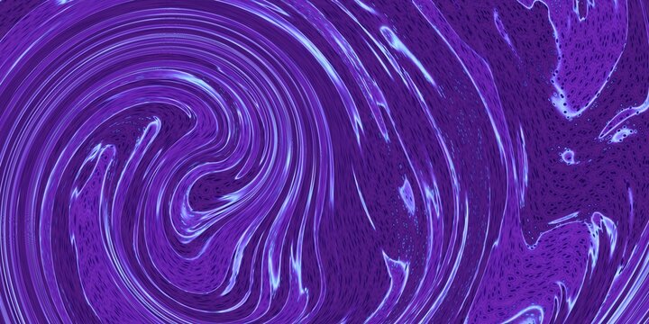 Abstract Purple Swirl Liquid Background Featuring Dynamic Fluid Waves and Vibrant Artistic Texture for Modern Digital Design Projects