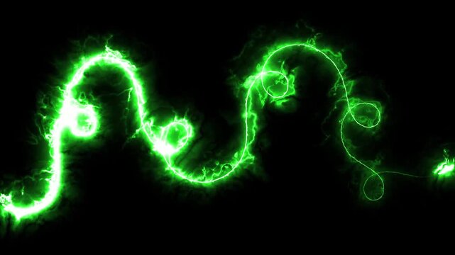 Modern glowing squiggle line icon sign continuous one line drawing minimalist single art collection of digital dividing thin wave concepts symbol moving animation video