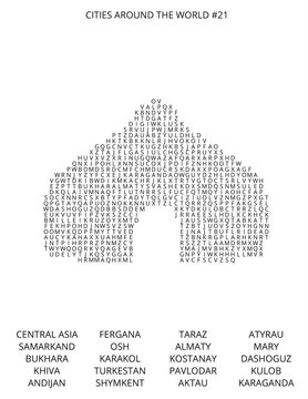 Abstract Numeric Pattern with Country Names in a Circular Display on White Background
