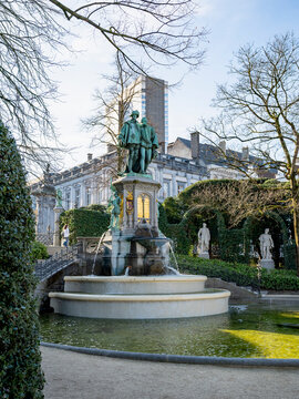 Parc du petit Sablon &agrave; Bruxelles