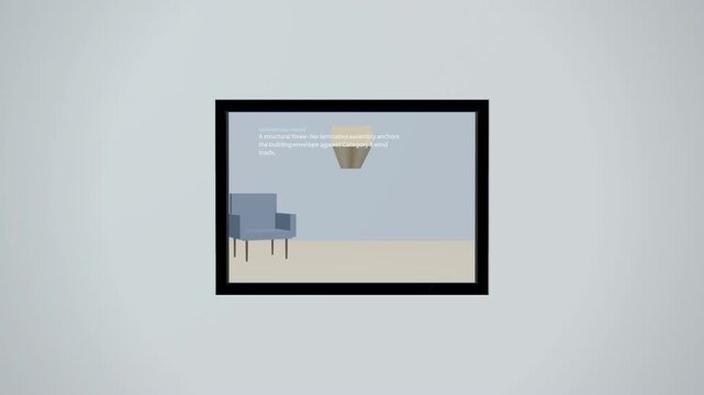3D animation of hurricane winds propelling a timber projectile at 150 km/h into a three-tier laminated window, demonstrating the ionoplast interlayer impact resistance and structural integrity