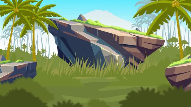 vector illustration of landscape