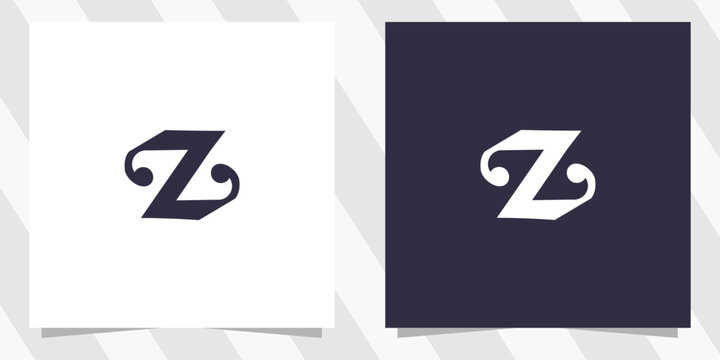 letter z logo design vector
