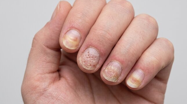 Nail Psoriasis &ndash; Pitting, Discoloration and Nail Separation