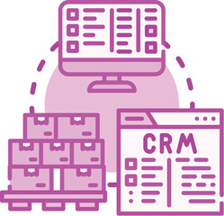 Fototapeta premium Service contract supervision concept, representing a manager overseeing project execution, ensuring quality control, and approving financial agreements with documented checklists and communications