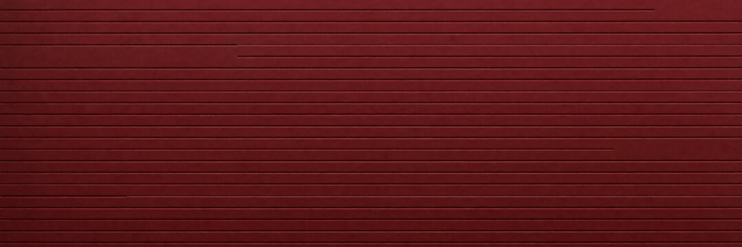 dark red ribbed paper texture background, deep burgundy horizontal line paper pattern, elegant luxury maroon cardboard background for design cover, fine textured crimson paper wallpaper