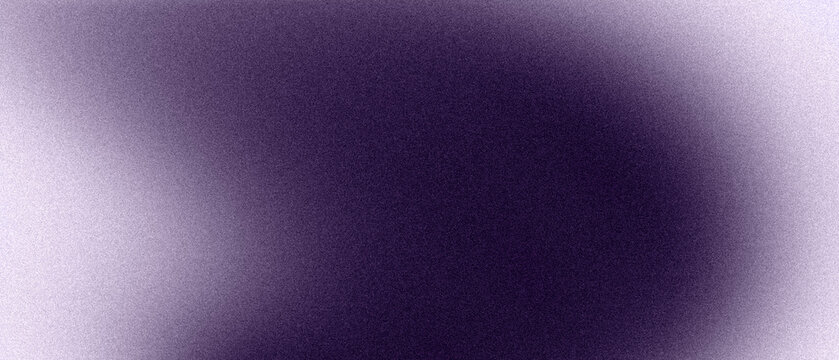 Abstract Dark Purple Grainy Gradient Background Texture with Soft Violet Blur, Aesthetic Dark Mode Aesthetic Wallpaper for Digital Graphic Design