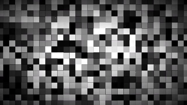 Animated Privacy Pixel Mosaic Blur Censor Strip Overlay - Looping Digital Redaction Box for Video Editing - High Quality Motion Design