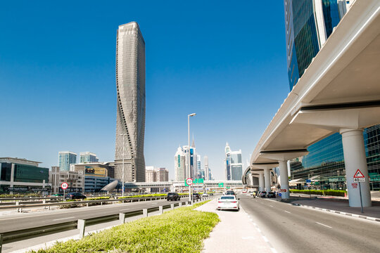 Dubai, UAE &ndash; october 05, 2025: Mandarin Oriental Downtown Dubai