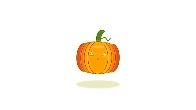 Orange pumpkins arranged in a symmetrical pattern on a white and black striped background