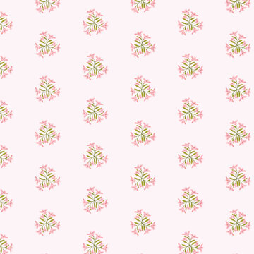 Floral Pattern for Wall and Fabric Design Vector