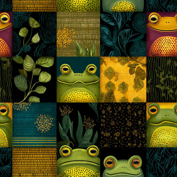 Frog Patchwork
