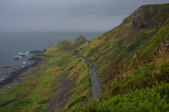 Exploring the Giant's Causeway in Northern Ireland