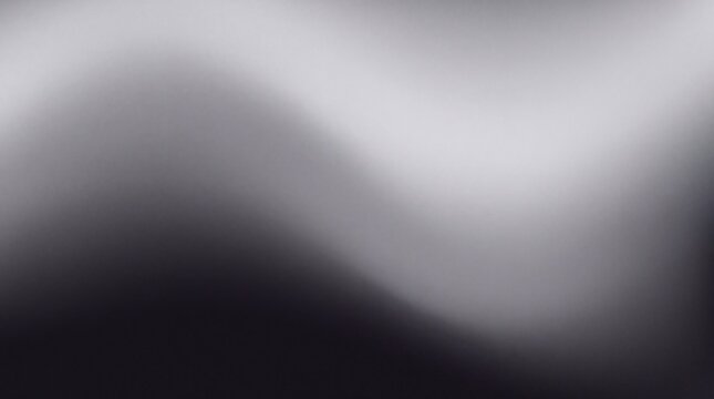 Abstract Gray and White Smooth Gradient Wave Background
