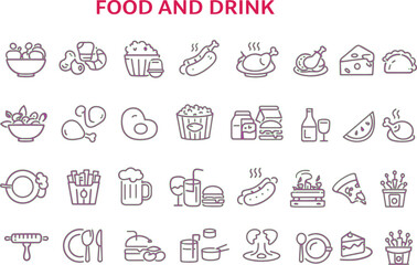 Fototapeta premium Food and Drink