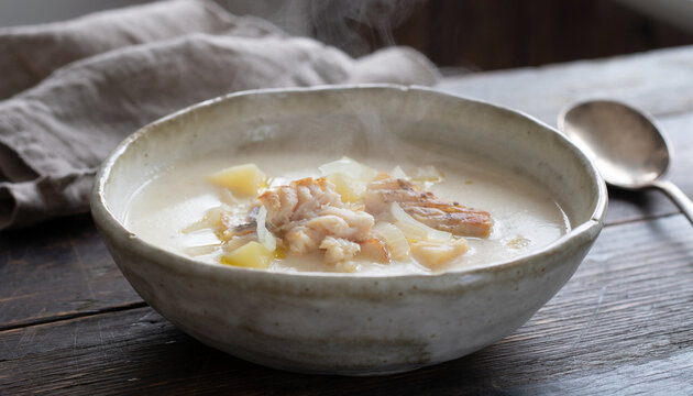Scottish Cullen Skink Smoked Haddock and Potato Soup