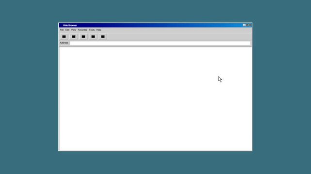 Screen recording of computer software interface with mouse cursor