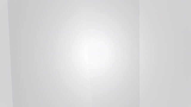 Seamless white business abstract background loop with dynamic gradient shapes. Excellent motion graphic for corporate presentation, modern interface, and tech video design.