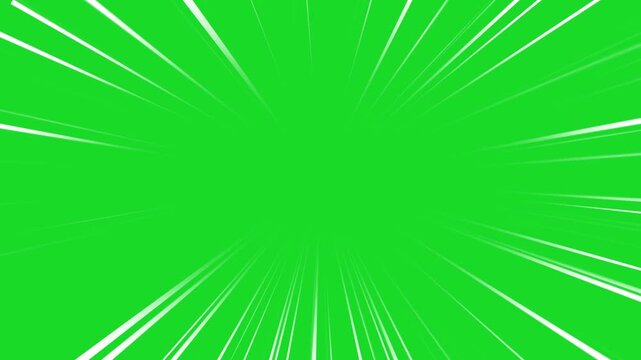 Abstract Manga Speed Lines zoom anime speed lines overlay animation. Anime speed line background animation Overlay Video, Cartoon fast zoom speed lines animation alpha channel transparent background
