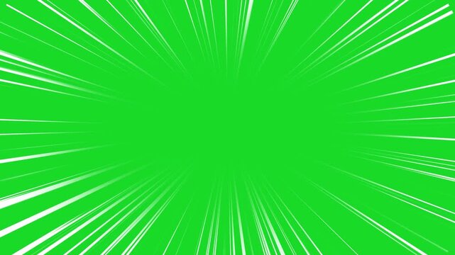 Abstract Manga Speed Lines zoom anime speed lines overlay animation. Anime speed line background animation Overlay Video, Cartoon fast zoom speed lines animation alpha channel transparent background