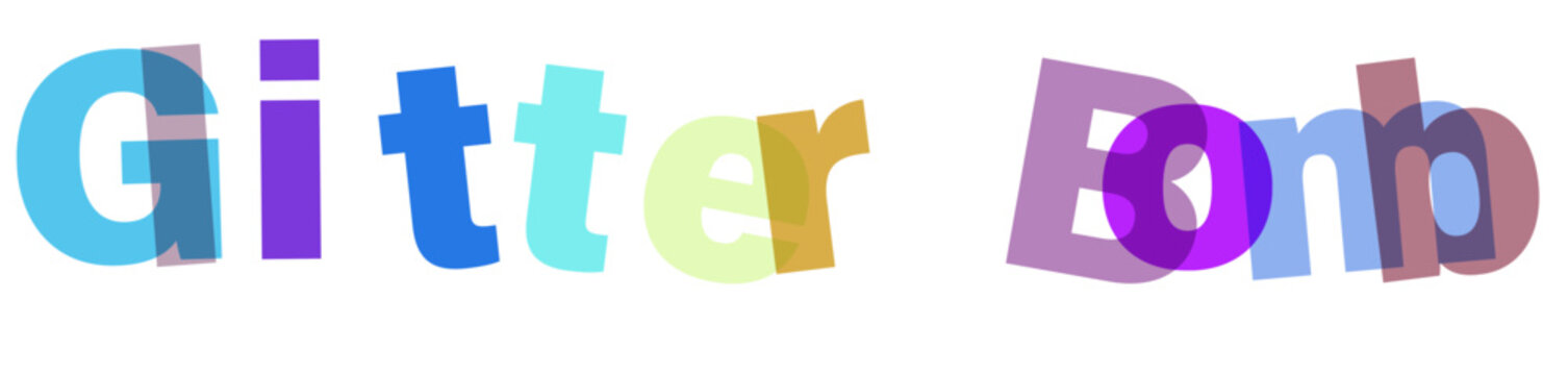 3D GI Fx4 typographic lettering design with puzzle piece elements on transparent background