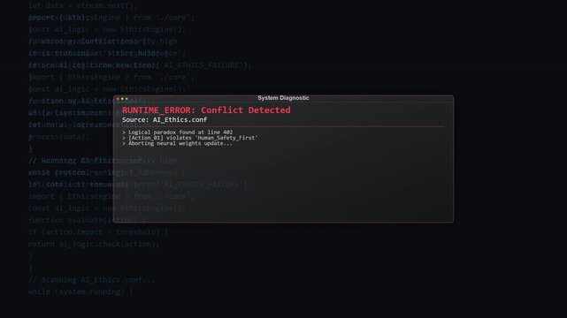 Computer system runtime error conflict windows on dark screen