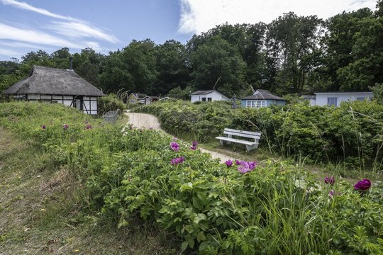 Beach huts, Hohwacht, Schleswig-Holstein, Germany