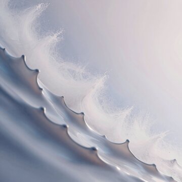 abstract digital art piece appears close wave ocean wave wave multiple curved lines create wave like pattern lines white appear flowing different directions creating sense movement energy background