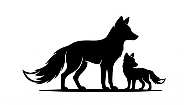 wolf vector illustration