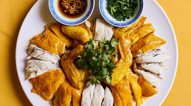 Zhanjiang White Cut Chicken, Tender Cantonese Poached Chicken Specialty
