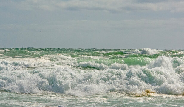 view of the sea from the beach