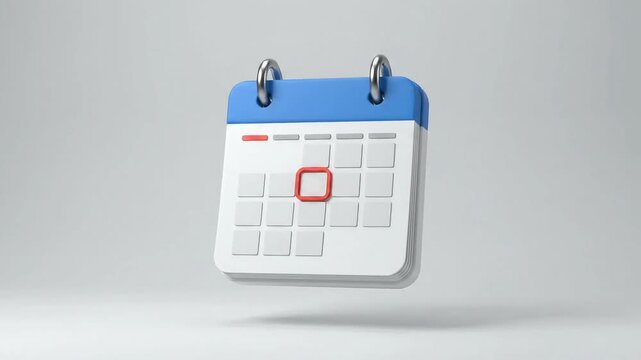 close up of a calendar